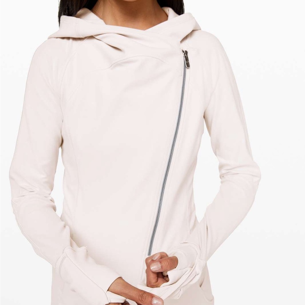 Lululemon Every Journey Hoodie in Light Chrome (very light pink) - Picture 8 of 11